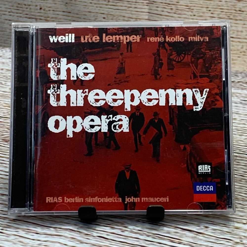 The Threepenny Opera Decca‎ [CD 2000] Rene Kollo Milva Ute Lemper John Mauceri